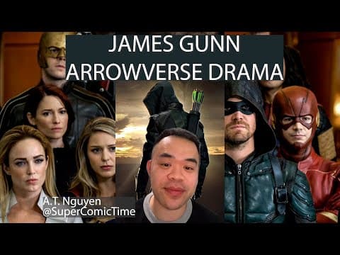 JAMES GUNN ARROWVERSE DRAMA?!— #comics