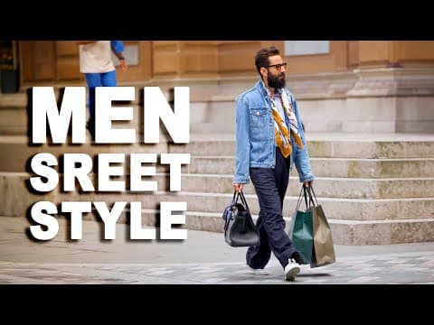 Ordinary Men, Extraordinary Style | Real Street Fashion Looks 2025
