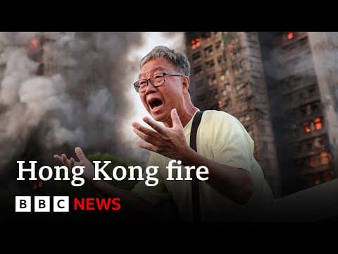 Hundreds still missing after Hong Kong apartment blocks fire | BBC News