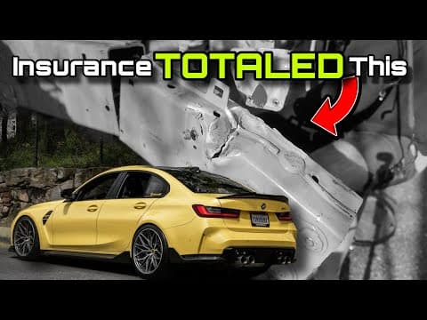 I Fixed the Twisted Frame Rail & Installed a New Engine in my Totaled G80 M3 with 0 EXPERIENCE