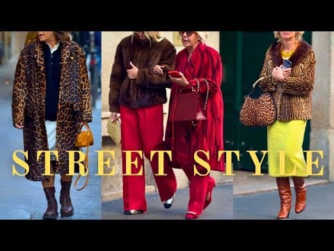 The Best of the Best: Milan’s Most Stylish Street Style Looks•Chic and Stunning Winter Outfit Ideas