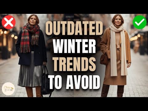 8 Winter Trends Out of Style in 2025 - 26 | They Age You Instantly
