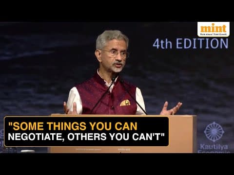 Jaishankar Explains India's EXACT Red Lines Amid India-U.S. Trade Talks, Calls Oil Tariffs Unfair