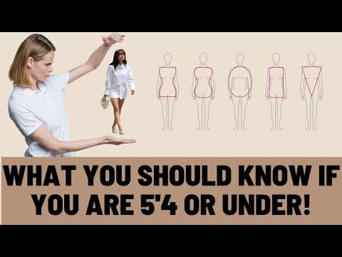 5 PETITE BODY Types and HOW TO DRESS For Yourself #petitefashion #petitewoman #petitestyle