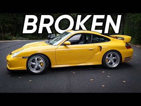 My Porsche 996 Turbo BROKE the Moment I Bought a 997 Turbo