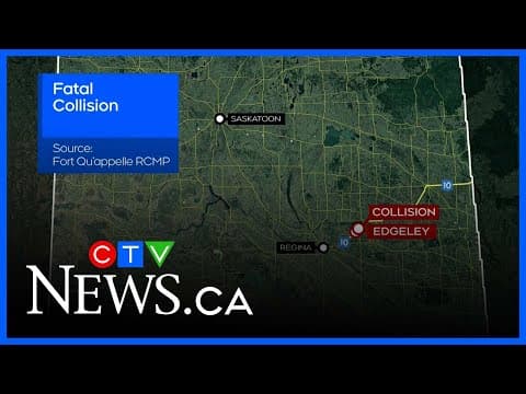 41-year-old man killed in two-vehicle crash near Edgeley, Sask.