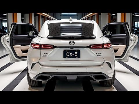 2026 Mazda CX-5 - Goes Big on Tech, Space, and Efficiency!