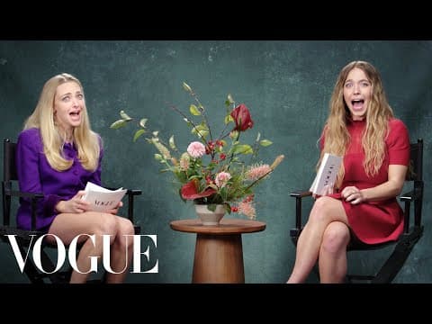 Amanda Seyfried & Sydney Sweeney Ask Rapid-Fire Questions | Off the Cuff | Vogue