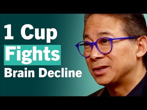 Longevity Doctor: "1 Cup Everyday"... Melt Fat, Reverse Brain Decline & Unclog Arteries | William Li