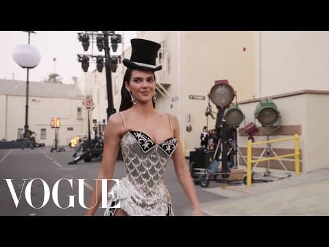 Kendall Jenner Opens Vogue World: Hollywood in 'Moulin Rouge' Costume | Vogue