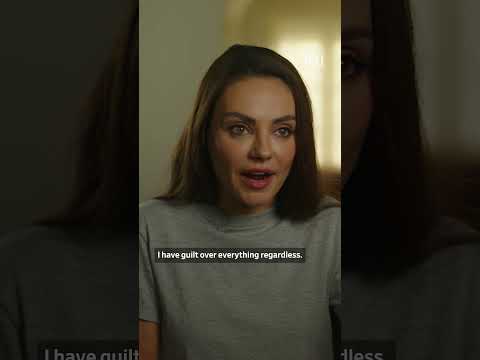 Mila Kunis says she has "mom guilt over everything."