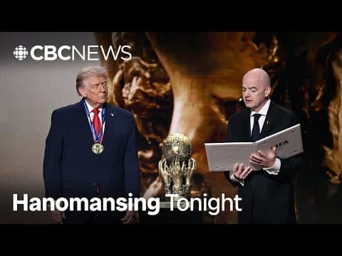 FIFA awards Donald Trump its inaugural 'peace prize' | Hanomansing Tonight
