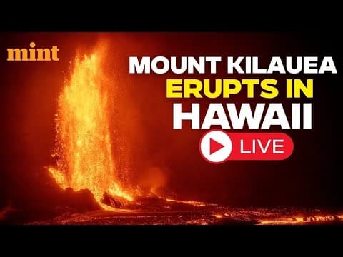 🔴Mount Kilauea LIVE: Mount Kilauea Erupts in Hawaii, USA | Kilauea Volcano Livestream In Hawaii