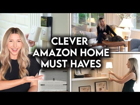 10 CLEVER AMAZON HOME MUST HAVES | HOME DECOR + HOUSEHOLD ESSENTIALS