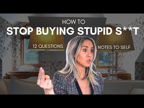 12 Rules I Follow Before Buying Anything. How I Avoid Impulse Purchases