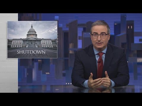 S12 E28: U.S. Government Shutdown & Police Chases: 11/2/25: Last Week Tonight with John Oliver