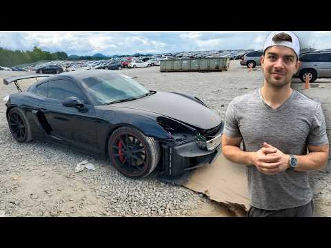I BOUGHT A PORSCHE GT4 FOR 50% OFF THEN SOMEONE TRIED TO STEAL IT!
