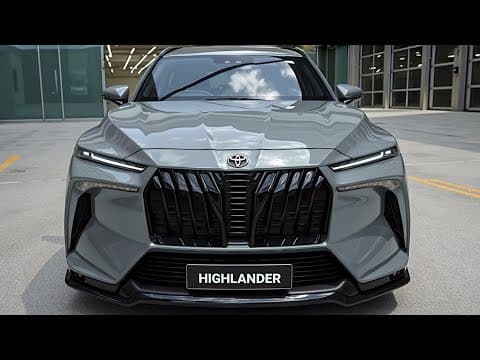 2026 Toyota Highlander - Larger Screens, Premium Features, and Modern Styling!