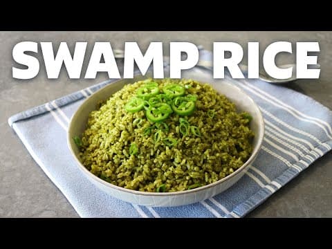 Swamp Rice | Swamp Soup-Inspired Rice | Food Wishes