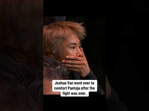 Van went to comfort Pantoja #UFC323