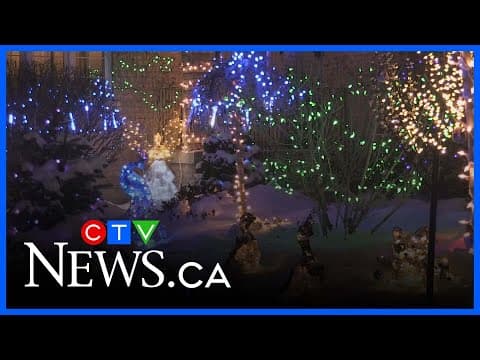 Drysdale's Tree Farm turns into forest of lights