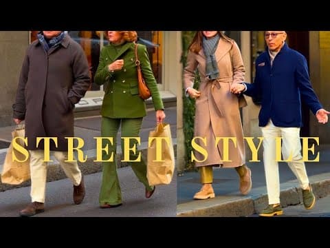 The Most Fashionable Couples in Milan: Winter 2025 Street Style Inspiration – Matching Outfits