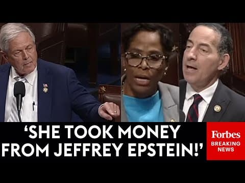 FULL: Republicans Fight To Censure Stacey Plaskett For Texting Epstein During Hearing, Dems Object