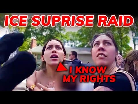ICE Suprise Raid || Illegal Immigrant Find Out They’re About To Be Deported