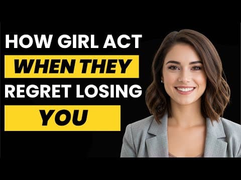 💞 How To Know If Women Regret Losing You (Does My Ex Still Love Me? 8 Signs She Regrets Losing You)