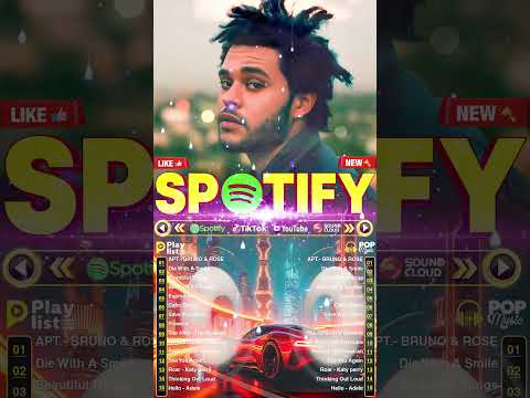 The Weeknd, Bruno Mars, Rihanna, Ed Sheeran, Adele, Maroon 5, Dua Lipa, Rihanna 👑Top 100 songs 2025