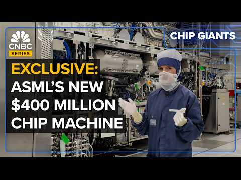 How ASML Makes Chips Faster With Its New $400 Million High NA Machine