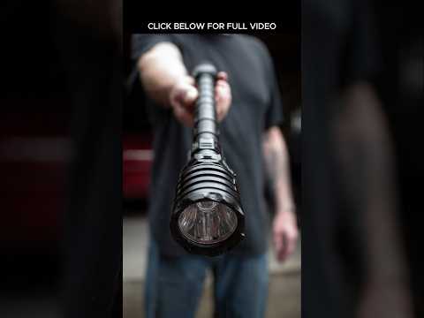 This Flashlight Is Basically a Baseball Bat #selfdefenseweapons #nonlethalweapons