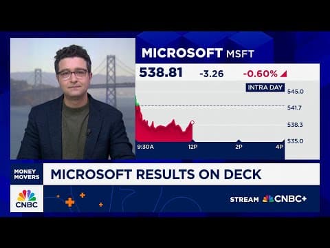Microsoft is set to report earnings. Here's what to know