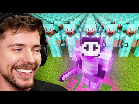 100 Youtubers Vs World's Deadliest Player