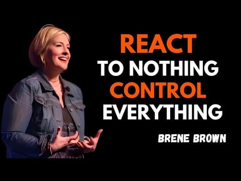 “TRAIN YOURSELF TO BE UNBOTHERED” | BRENE BROWN | BEST MOTIVATIONAL SPEECH ✅