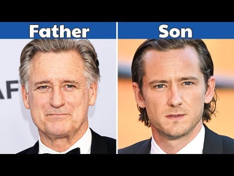 40 Celebrity Fathers and How Their Children Look Today