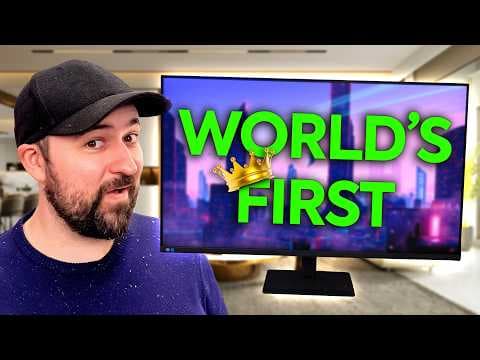 Apparently they're the first to do it... - Samsung ViewFinity S8