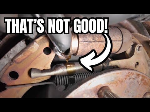 This 4Runner Has a Mysterious Leak That Locked Up The Brakes!