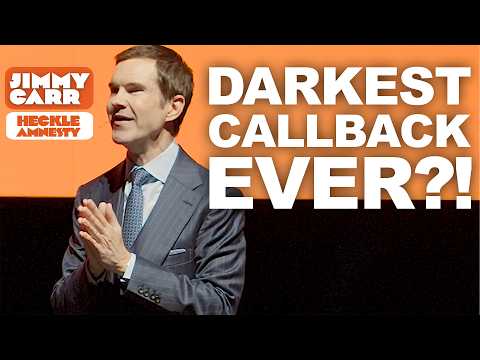 When a Hospice Nurse Leaves Work Early for a Jimmy Carr Gig