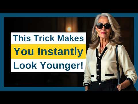 7 Style Tricks That Make Women Over 50 Look YOUNGER and RICH Instantly