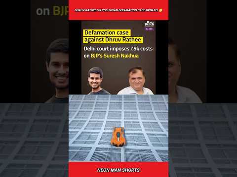 Dhruv Rathee Vs Politician Defamation Case update! 😳 #shorts