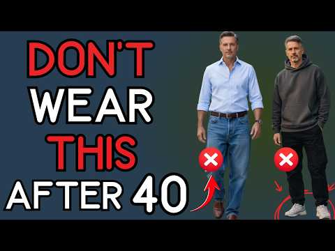 10 Casual Style Mistakes Every Man Over 40 Still Makes | 40+ Men's Fashion
