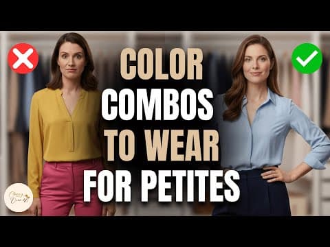 Wear These 7 Color Combos If You’re Petite They Make You Look Taller