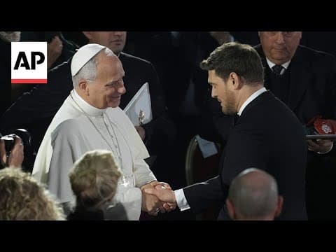 Canadian singer Michael Bublé headlines annual Vatican Christmas concert for the poor
