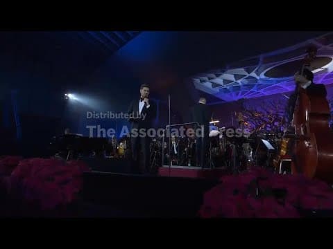 Canadian singer Michael Bublé headlines annual Vatican Christmas concert for the poor