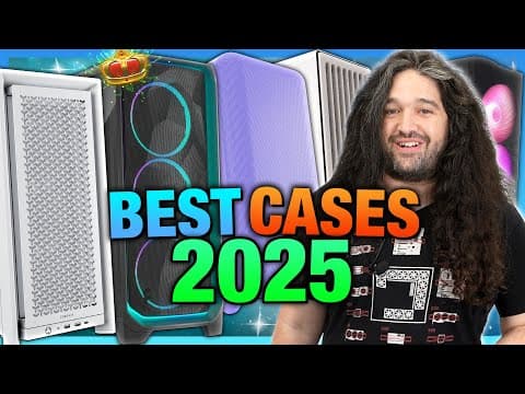 Best PC Cases of 2025: $75 to $200 Airflow, Thermals, Cable Management, & Budget