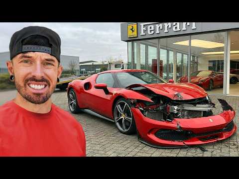 REBUILDING A WRECKED FERRARI 296