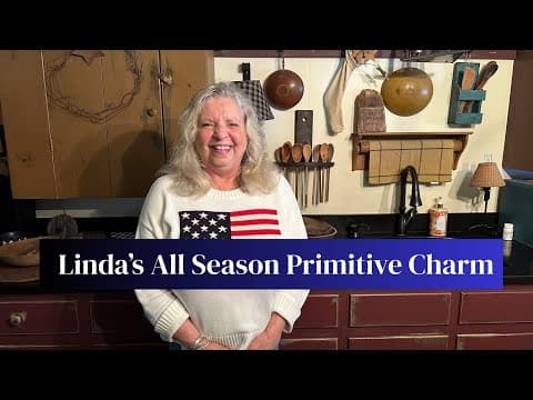 Step Inside This Cozy Country Primitive Home Tour