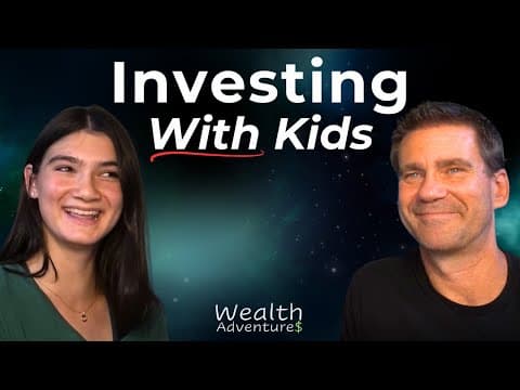 Investing with Kids! 6 Ways to give your kids a head start and prepare for their financial future.
