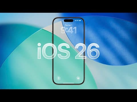 iOS 26: Everything New